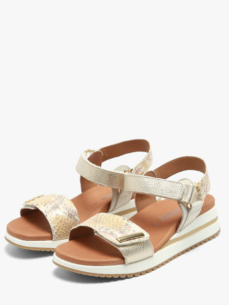 Sandales En Cuir Mephisto Or women P5148859 vue secondaire 1