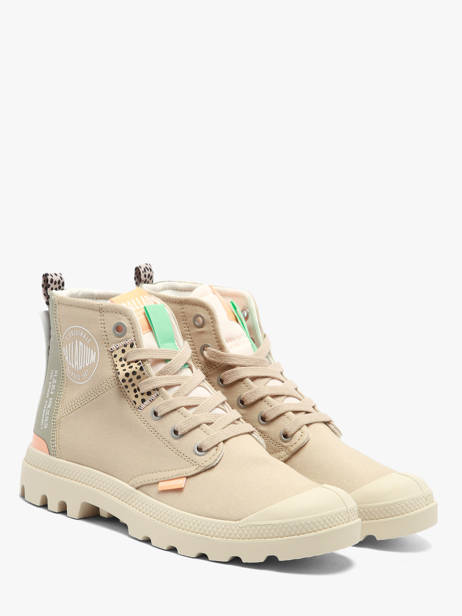 Sneakers Montante Palladium Beige women 94668298 vue secondaire 1