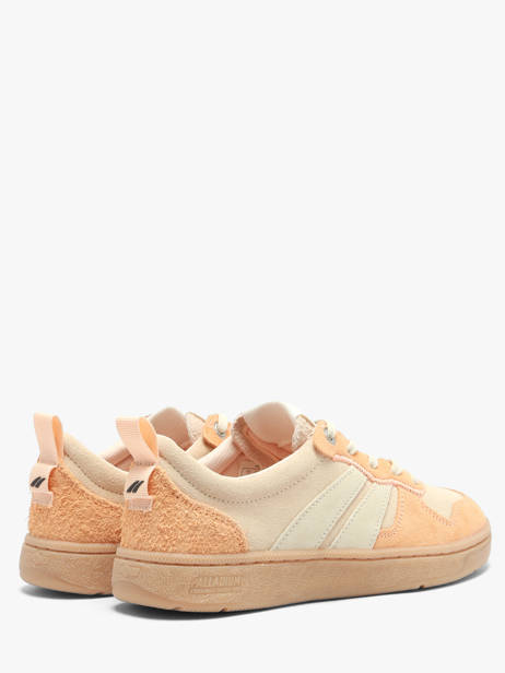 Sneakers En Cuir Palladium Orange women 99505868 vue secondaire 2