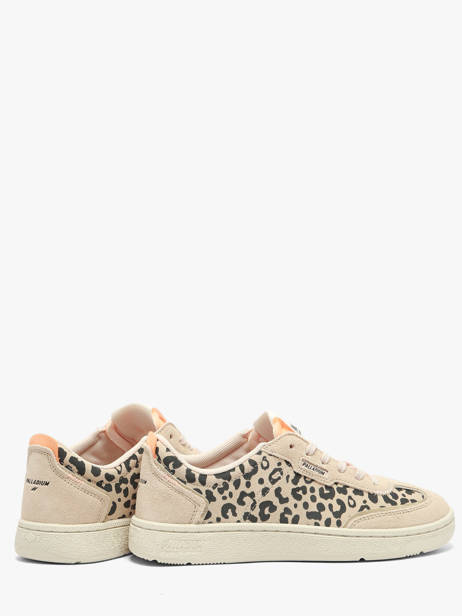 Sneakers En Cuir Palladium Beige women 94642243 vue secondaire 2