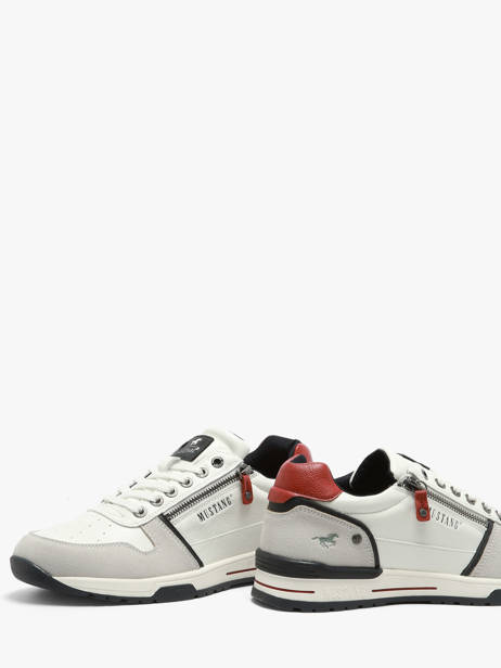 Sneakers Mustang Blanc men M0281002 vue secondaire 2