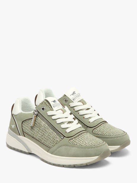 Sneakers Mustang Vert women M0532011 vue secondaire 1