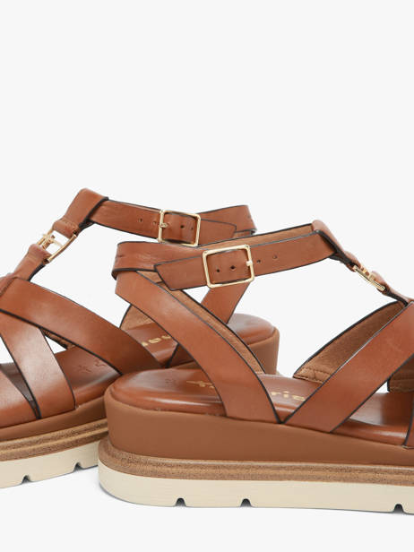 Sandales En Cuir Tamaris Marron women 46 vue secondaire 2