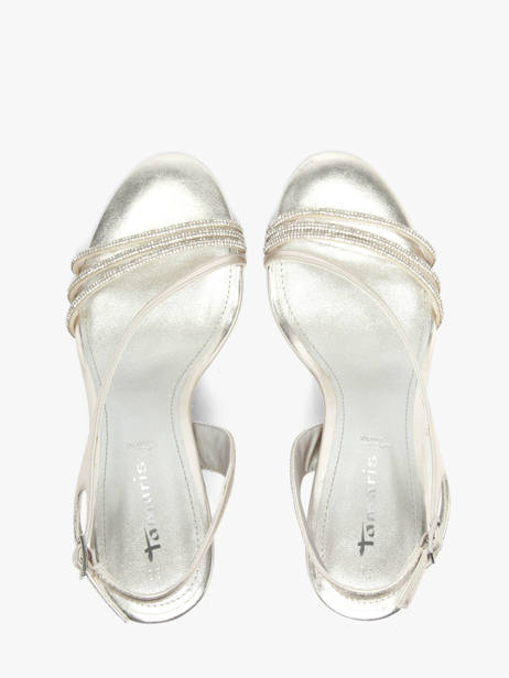 Sandales Talon Aiguille Tamaris Argent women 46 vue secondaire 3