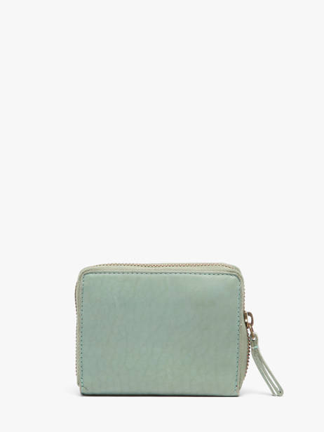 Porte-monnaie Texas Cuir Biba Bleu heritage BT11 vue secondaire 2