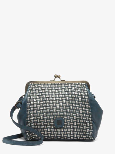Sac Bandoulière Heritage Cuir Biba Bleu heritage KAB21L