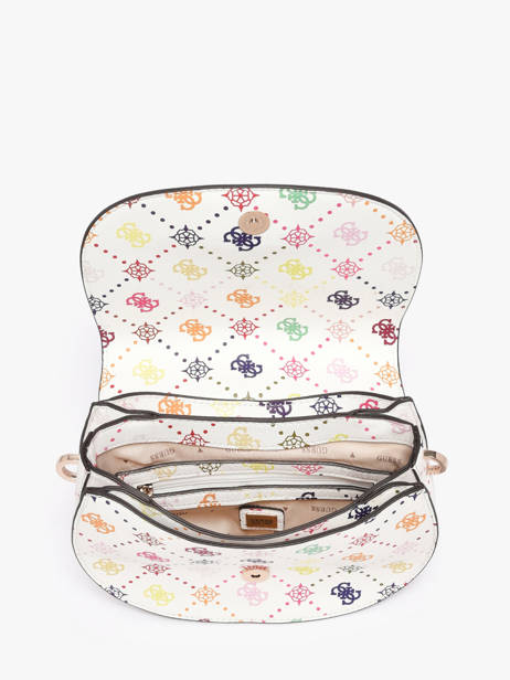 Sac Bandoulière Emelie Logo Polyester Guess Blanc emelie logo GM992820 vue secondaire 3