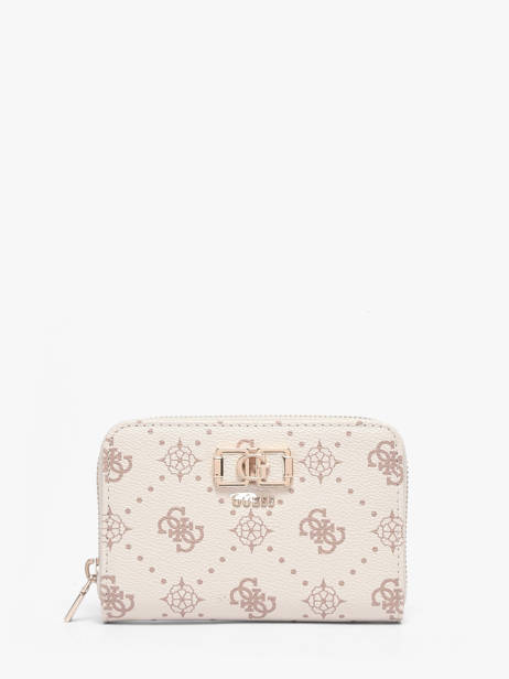 Portefeuille Emelie Logo Guess Blanc emelie logo GP928140