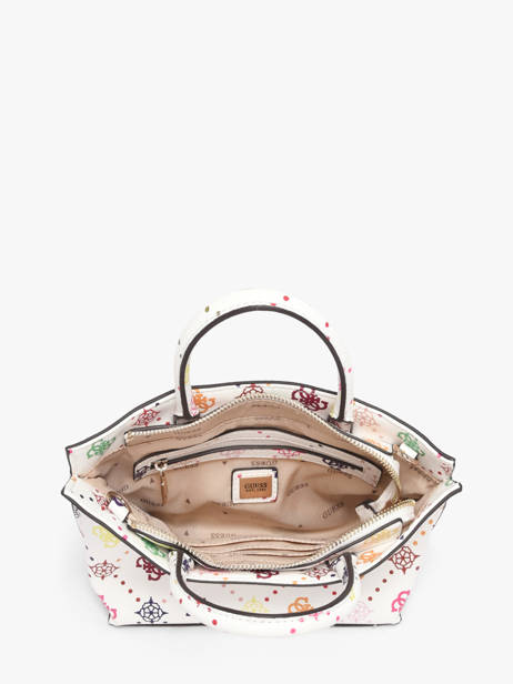 Sac Porté Main Emelie Logo Polyester Guess Blanc emelie logo GM992875 vue secondaire 3