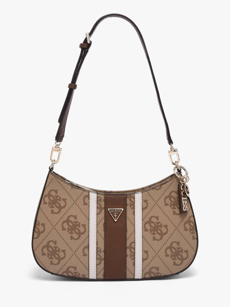Sac Porté épaule Noelle Polyester Guess Marron noelle SS967218