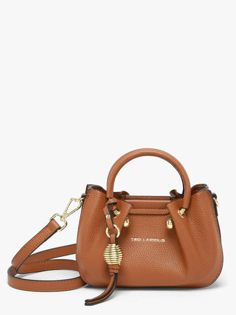 Sac Bandoulière Gretel Ted lapidus Marron gretel TLAU8934