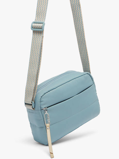 Sac Bandoulière Cumulus Nylon Recyclé Aube Bleu cumulus 101CS01 vue secondaire 2