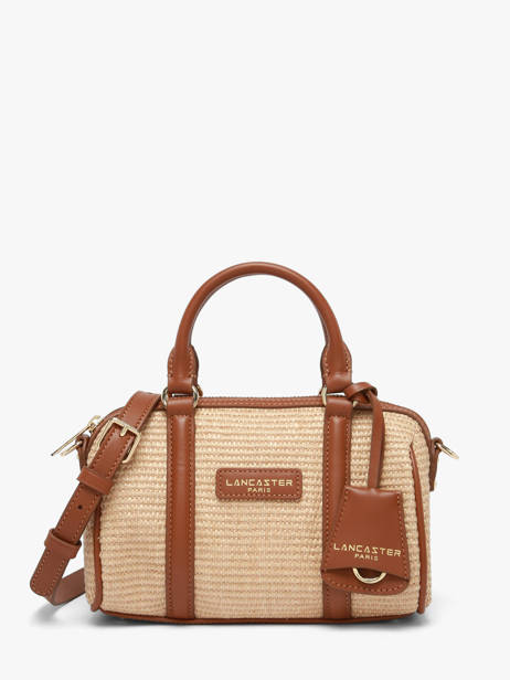 Sac Bandoulière Mini Osier Italie Lancaster Marron mini osier italie 72