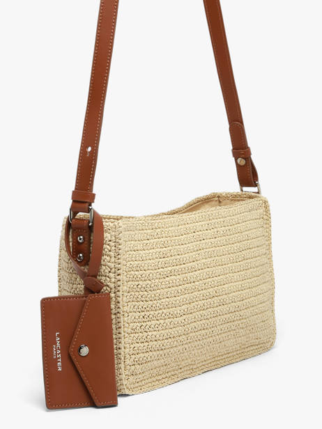 Sac Bandoulière Playa Lancaster Beige playa 66 vue secondaire 2