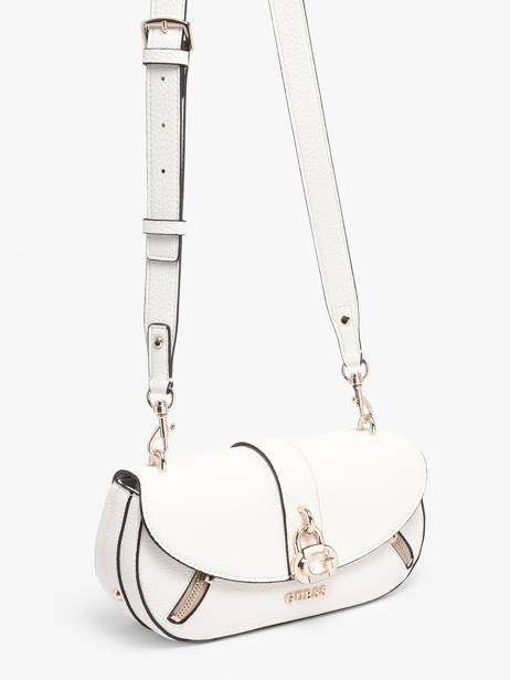 Sac Bandoulière Jessa Polyester Guess Blanc jessa BG836220 vue secondaire 2