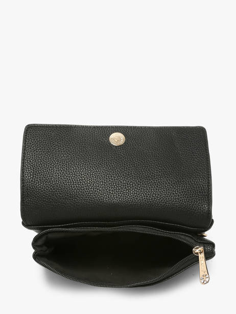Sac Bandoulière Grained Miniprix Noir grained SF69033 vue secondaire 2