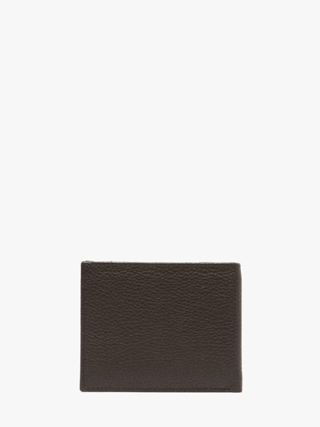 Portefeuille Caviar Cuir Crinkles Marron caviar 14124 vue secondaire 3