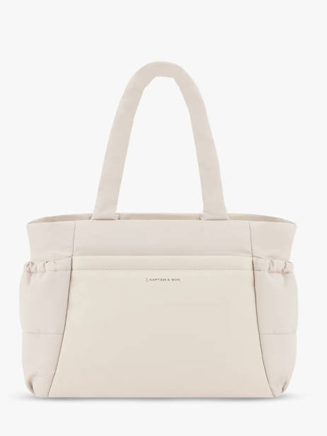 Sac Porté épaule A4 Bags Polyester Recyclé Kapten and son Beige bags M