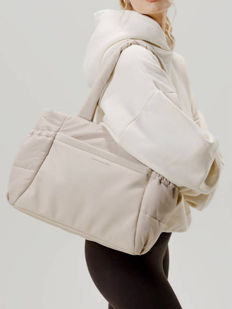 Sac Porté épaule A4 Bags Polyester Recyclé Kapten and son Beige bags M vue secondaire 1