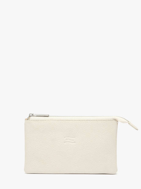 Portefeuille Caviar Cuir Crinkles Beige caviar 14196