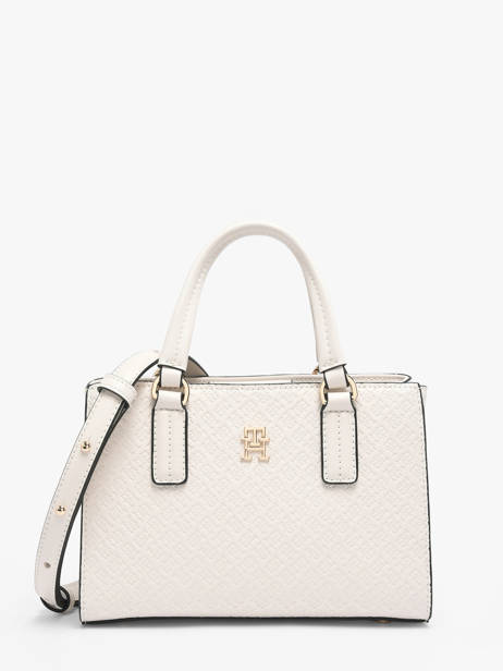 Sac Porté Main Th Daily Polyester Tommy hilfiger Blanc th daily AW18416