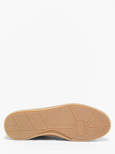 Sneakers En Cuir Gant Beige men CUZIG126 vue secondaire 5