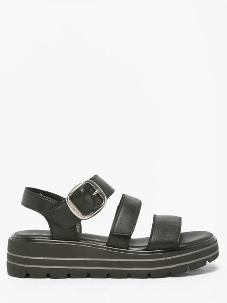 Sandales En Cuir Remonte Noir women - D3N50-00