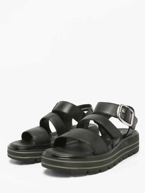 Sandales En Cuir Remonte Noir women - D3N50-00 vue secondaire 1