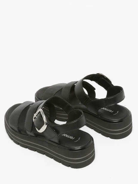 Sandales En Cuir Remonte Noir women - D3N50-00 vue secondaire 2