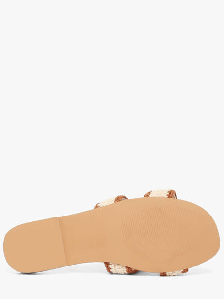 Mules Steve madden Beige women 11005344 vue secondaire 4