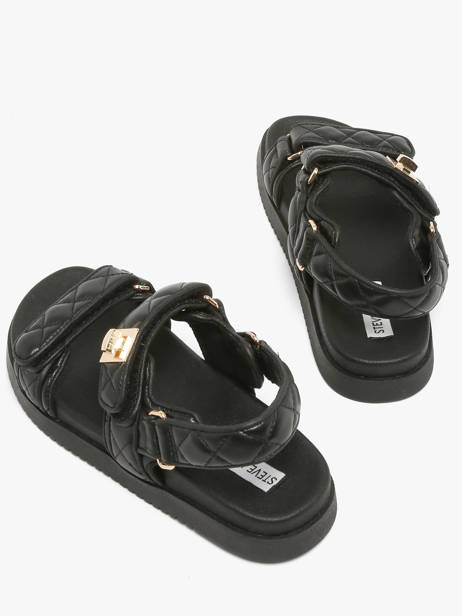 Sandales En Cuir Steve madden Noir women 11003792 vue secondaire 2