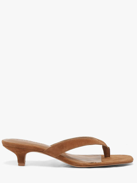 Nu-pieds à Talon Steve madden Marron women 11004731