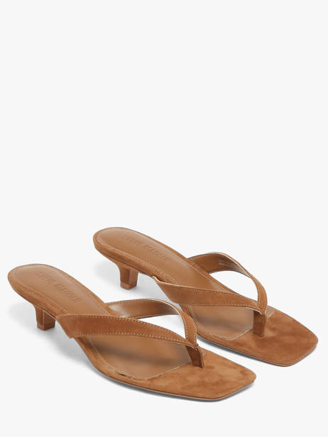 Nu-pieds à Talon Steve madden Marron women 11004731 vue secondaire 1