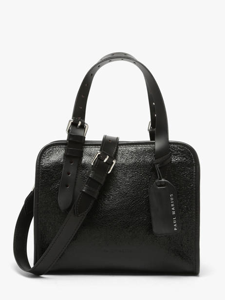 Sac Porté Main Eclipse Cuir Paul marius Noir eclipse CABSSECL