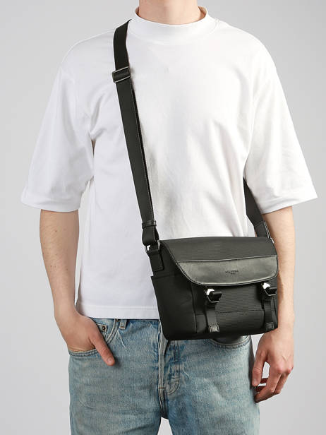 Sac Bandoulière Hexagona Noir travel light 2920311 vue secondaire 1