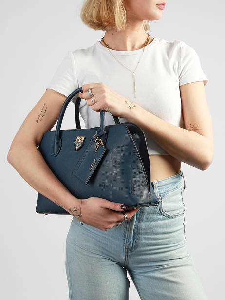 Sac à Main Patsie Guess Bleu patsie ZG991906 vue secondaire 1