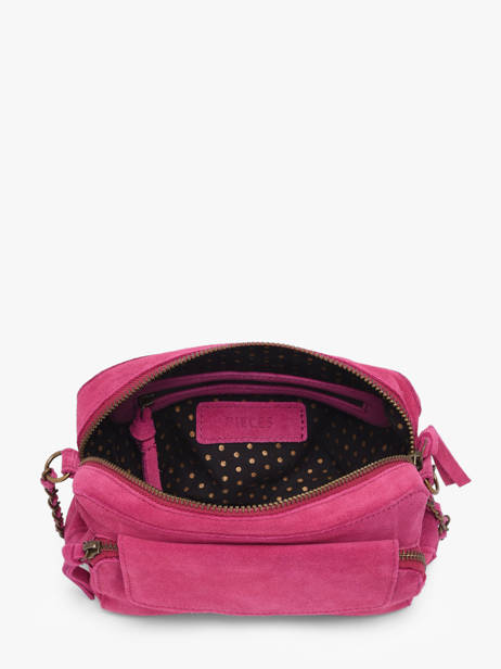 Sac Bandoulière Naina Cuir Pieces Rose naina 17100639 vue secondaire 3