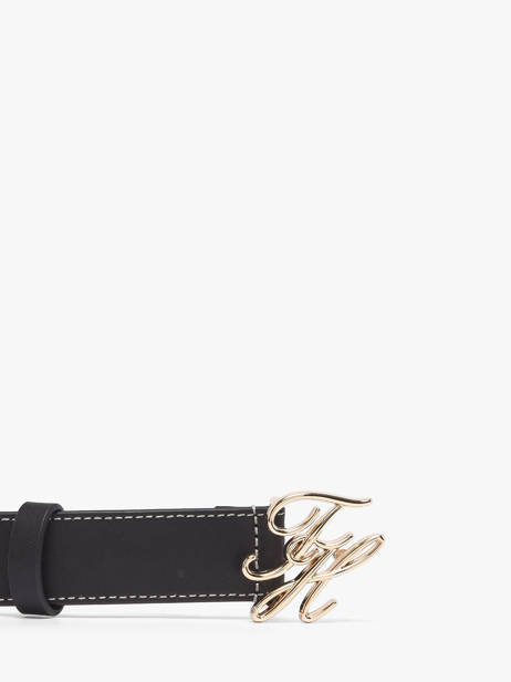 Ceinture Tommy hilfiger Noir belt AW18568 vue secondaire 2