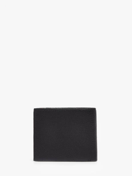 Portefeuille Cuir Tommy hilfiger Noir th central AM14233 vue secondaire 2