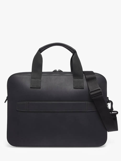 Porte Documents (main) Tommy hilfiger Noir th foundation AM14158 vue secondaire 3