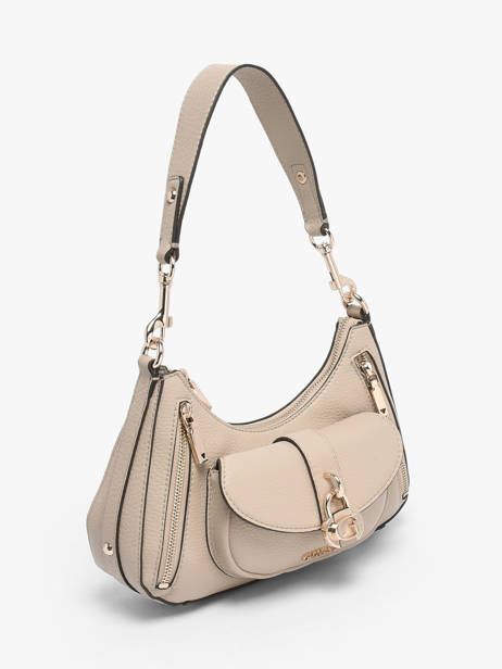 Sac Porté épaule Jessa Polyester Guess Beige jessa BG836218 vue secondaire 2