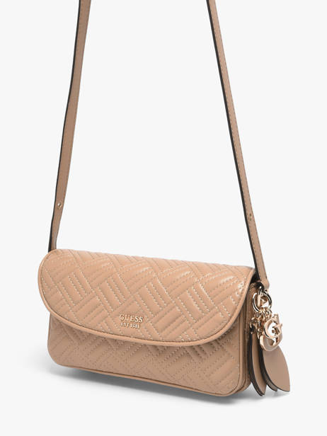 Sac Bandoulière Sally Polyurethane Guess Beige sally QG992121 vue secondaire 2