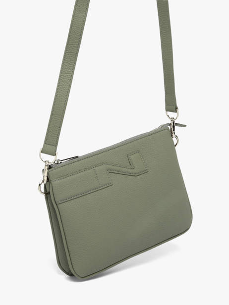 Sac Bandoulière Milano Cuir Nathan baume Vert n city 3 vue secondaire 2