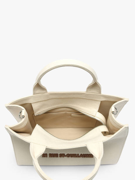 Sac Porté Main Rsg Lettering Coton Karl lagerfeld Beige rsg B2W50010 vue secondaire 3