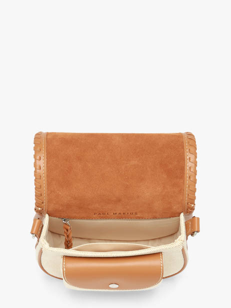 Sac Le Bobo S Escapade Cuir Et Coton Paul marius Beige escapade BOBOSESC vue secondaire 4