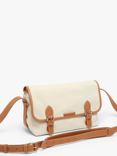 Sac Bandoulière Loulou Escapade Paul marius Beige escapade LOULOESC vue secondaire 2