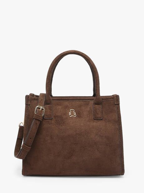Sac Porté Main Identite Lulu castagnette Marron identite D