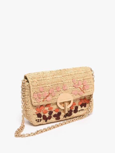 Sac Bandoulière Moon Raphia Vanessa bruno Beige moon raphia 24V40533 vue secondaire 2