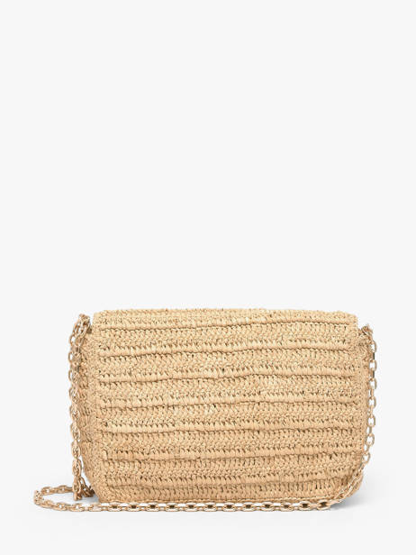 Sac Bandoulière Moon Raphia Vanessa bruno Beige moon raphia 24V40533 vue secondaire 4