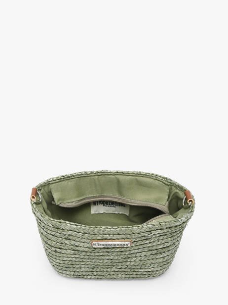 Sac Bandoulière Milos Paille Les tropeziennes Vert milos TZ04 vue secondaire 3